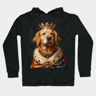 Golden Retriever The King Hoodie